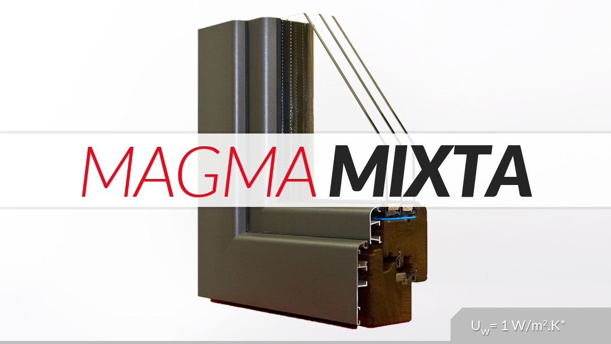 finestres mixtes de fusta i alumini catàleg finestres Carreté Finestres model Magma Mixta